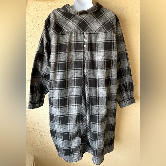 DULUTH TRADING Flannel Duster - Picture 3 of 14